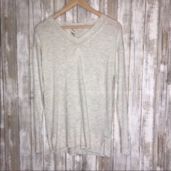 A New Day Beige Oversized Long Sleeve - Picture 2 of 6